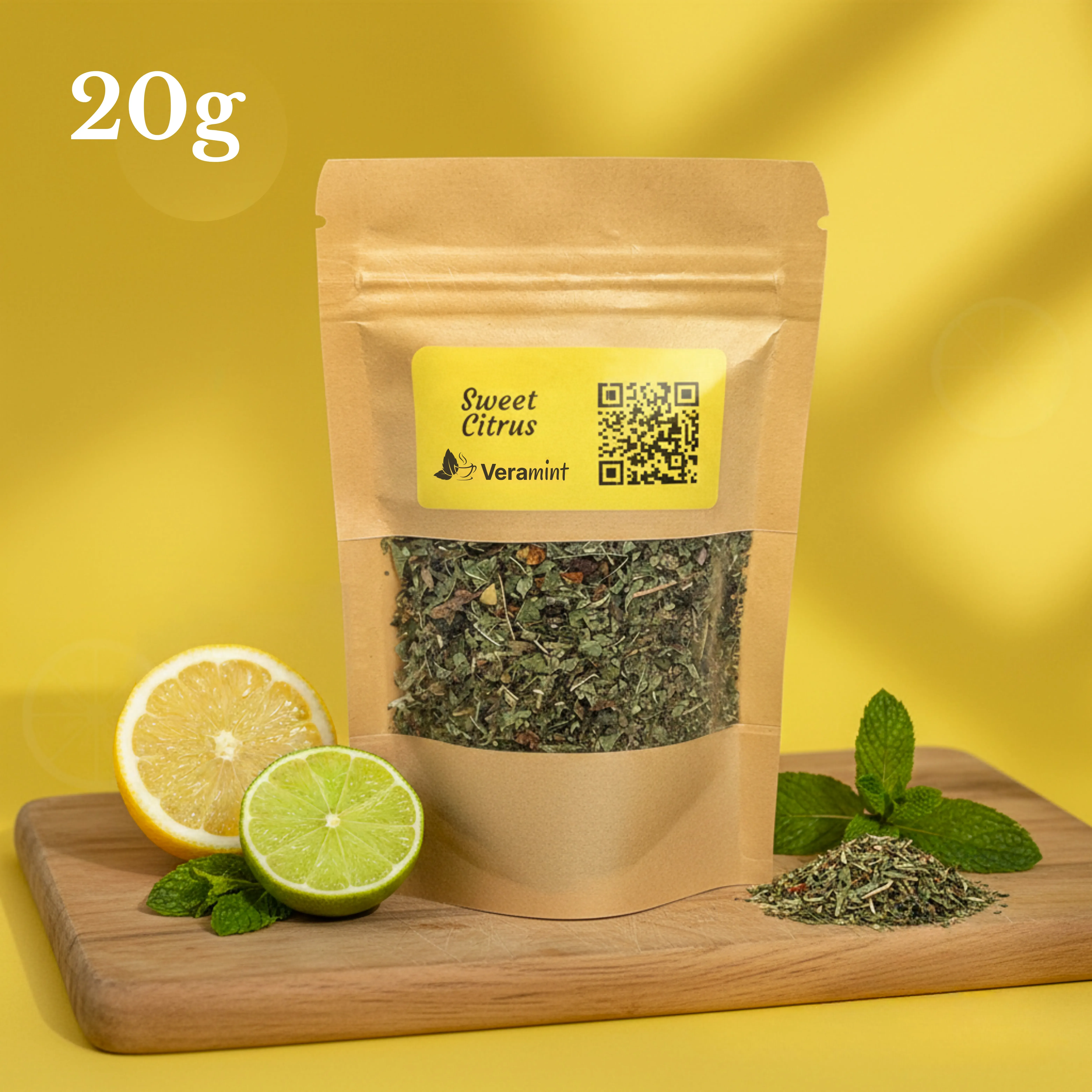 Sweet citrus mint tea product