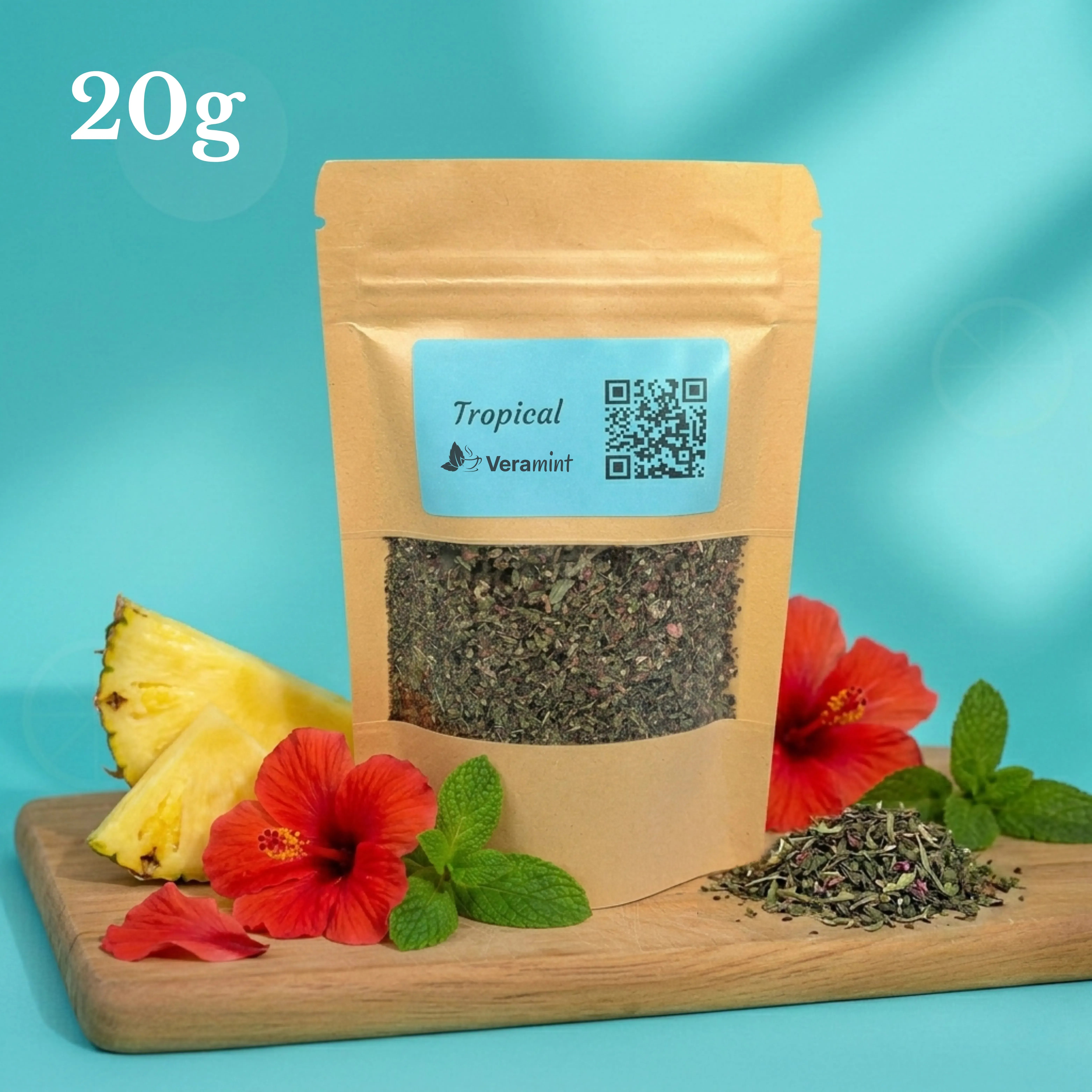 Tropical mint tea product