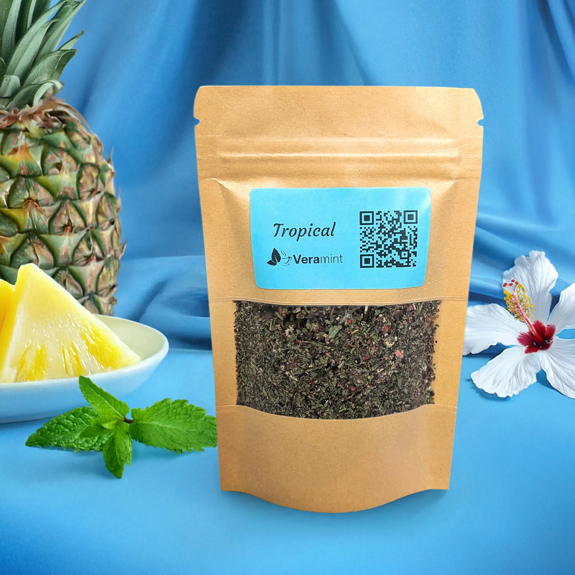 Tropical mint tea product